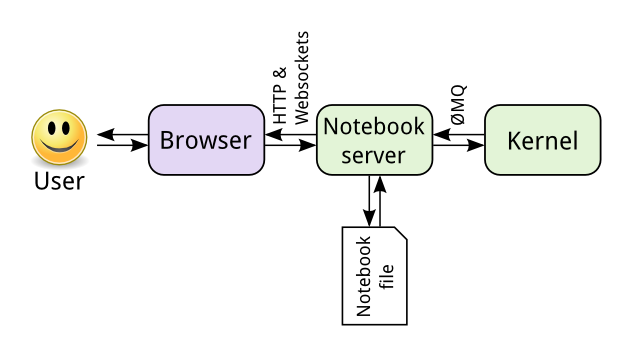 Components of a Jupyter notebook